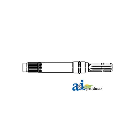 A & I Products Shaft, PTO (540 RPM) 4" x4" x14" A-L76496